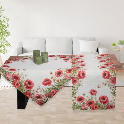 Ανοιξιάτικο Τυπωτό Καρρέ (85x85) 0102 Ilis Home