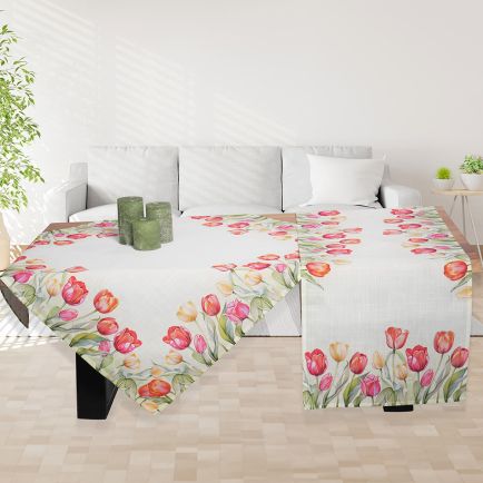 Ανοιξιάτικο Τυπωτό Καρρέ (85x85) 0113 Ilis Home