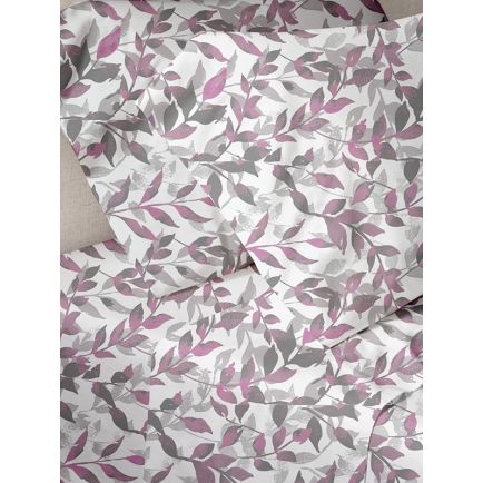 Παπλωματοθήκη Menta Εμπριμέ 050 Violet Μονή (170x250) Sunshine