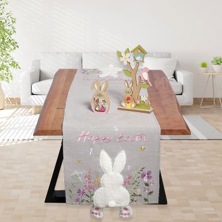 Τραβέρσα Πασχαλινή (40x170) Με Κέντημα 0155 Ilis Home