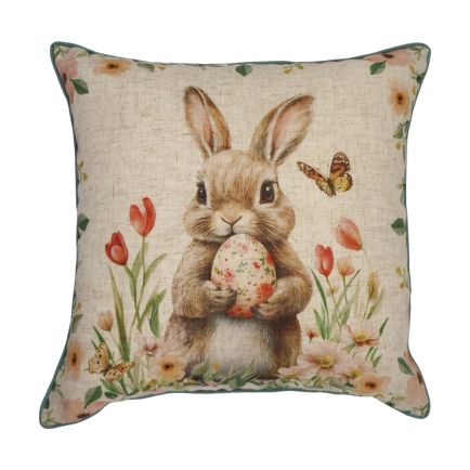 Μαξιλαροθήκη Πασχαλινή (45x45) Τυπωτή 0354 Ilis Home