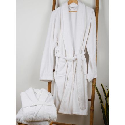 Μπουρνούζι Ξενοδοχείου Πεννιέ Με Γιακά Large Sunshine