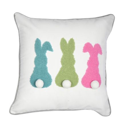 Μαξιλαροθήκη Πασχαλινή Κεντημένη (45x45) 1219 Ilis Home