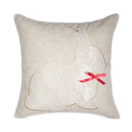 Μαξιλαροθήκη Πασχαλινή Κεντημένη (45x45) 1253 Ilis Home