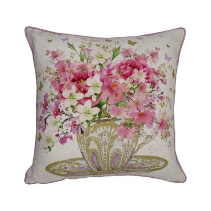 Μαξιλαροθήκη Ανοιξιάτικη (45x45) Τυπωτή 1909 Ilis Home