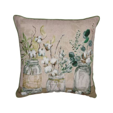Μαξιλαροθήκη Ανοιξιάτικη (45x45) Τυπωτή 1910 Ilis Home