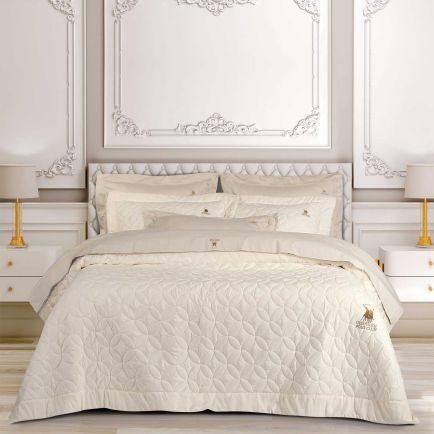 GREENWICH POLO CLUB ΚΟΥΒΕΡΤΟΡΙΟ KING CLASSIC 2358 ECRU