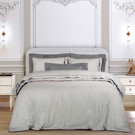 GREENWICH POLO CLUB ΣΕΤ ΣΕΝΤΟΝΙΑ KING ESSENTIAL 2267 BEIGE, GREY