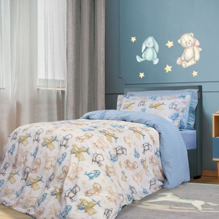 GREENWICH POLO CLUB ΣΕΤ ΠΑΠΛΩΜΑΤΟΘΗΚΗ ΜΟΝΗ (160Χ240cm 50Χ70+5cm) 8802