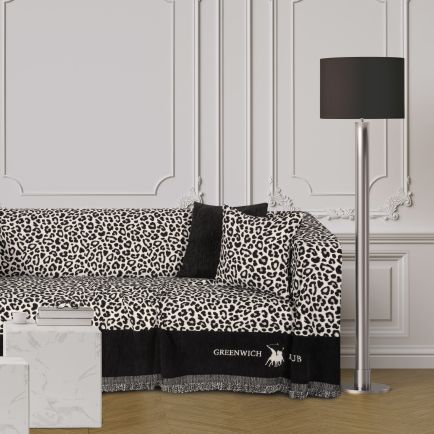 GREENWICH POLO CLUB ΡΙΧΤΑΡΙ 180Χ250 ESSENTIAL 3934 BLACK, OCHRE