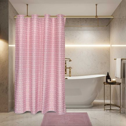 GREENWICH POLO CLUB ΚΟΥΡΤΙΝΑ ΜΠΑΝΙΟΥ 200Χ180 ESSENTIAL 3121 NUDE