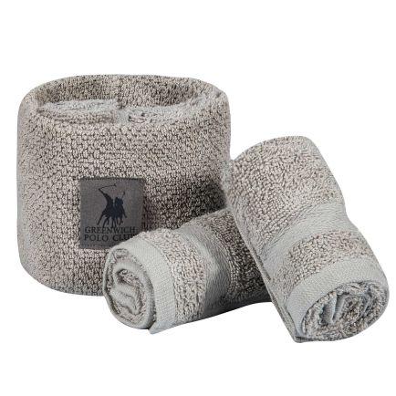 GREENWICH POLO CLUB ΣΕΤ ΠΕΤΣΕΤΕΣ 4 ΤΕΜΑΧΙΩΝ ESSENTIAL 4105 GREY