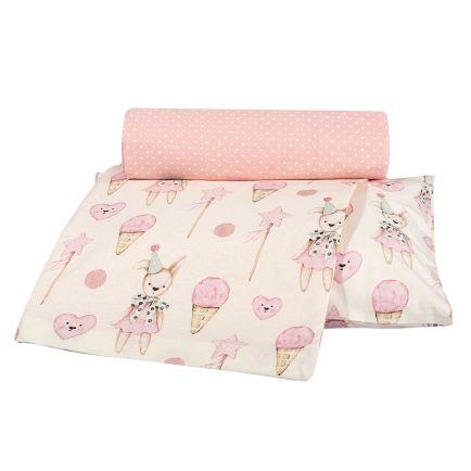 GREENWICH POLO CLUB ΣΕΤ ΣΕΝΤΟΝΙΑ ΚΟΥΝΙΑΣ ESSENTIAL 8859 IVORY, PINK