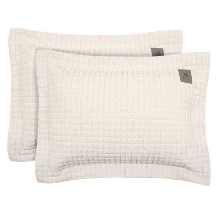 GREENWICH POLO CLUB ΖΕΥΓΟΣ ΜΑΞΙΛΑΡΟΘΗΚΕΣ CLASSIC 4429 IVORY