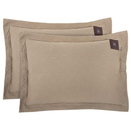 GREENWICH POLO CLUB ΖΕΥΓΟΣ ΜΑΞΙΛΑΡΟΘΗΚΕΣ ESSENTIAL 4452 TAUPE