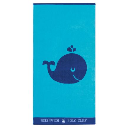 GREENWICH POLO CLUB JUNIOR ΠΕΤΣΕΤΑ ΘΑΛΑΣΣΗΣ 70Χ140 3662 BLUE