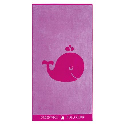 GREENWICH POLO CLUB JUNIOR ΠΕΤΣΕΤΑ ΘΑΛΑΣΣΗΣ 70Χ140 3663 PINK