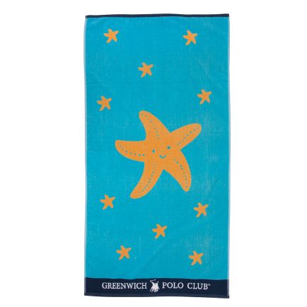 GREENWICH POLO CLUB JUNIOR ΠΕΤΣΕΤΑ ΘΑΛΑΣΣΗΣ 70Χ140 3893 BLUE