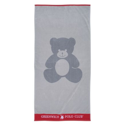 GREENWICH POLO CLUB JUNIOR ΠΕΤΣΕΤΑ ΘΑΛΑΣΣΗΣ 70Χ140 3895 GREY