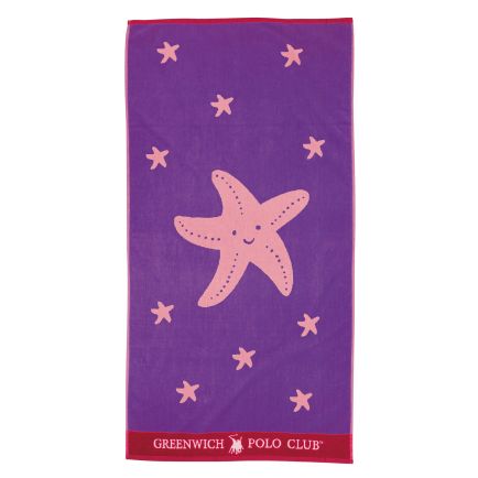 GREENWICH POLO CLUB JUNIOR ΠΕΤΣΕΤΑ ΘΑΛΑΣΣΗΣ 70Χ140 3898 PURPLE