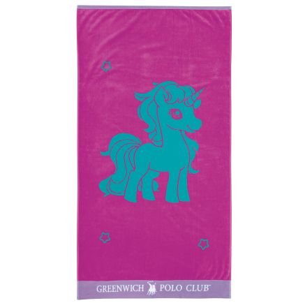 GREENWICH POLO CLUB JUNIOR ΠΕΤΣΕΤΑ ΘΑΛΑΣΣΗΣ 70Χ140 4074 MINT, PINK