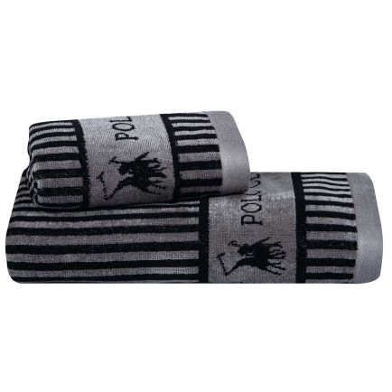 GREENWICH POLO CLUB ΠΕΤΣΕΤΑ ΜΠΑΝΙΟΥ 80Χ150 LOFT 4143 DARK GREY
