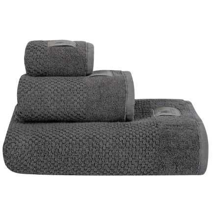 GREENWICH POLO CLUB ΠΕΤΣΕΤΑ ΜΠΑΝΙΟΥ 80Χ160 PREMIUM 4118 DARK GREY