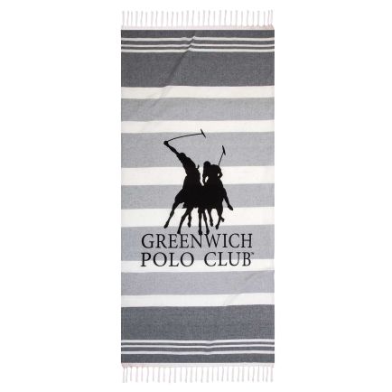 GREENWICH POLO CLUB ΠΕΤΣΕΤΑ-ΠΑΡΕΟ 80Χ170 3841 ΓΚΡΙ