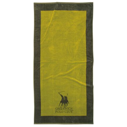 GREENWICH POLO CLUB ΠΕΤΣΕΤΑ ΘΑΛΑΣΣΗΣ 90Χ180 3859 OLIVE