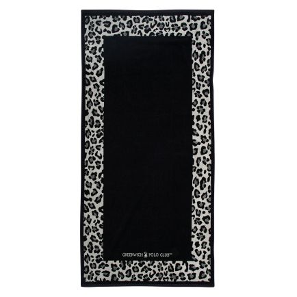 GREENWICH POLO CLUB ΠΕΤΣΕΤΑ ΘΑΛΑΣΣΗΣ 90Χ180 3861 BEIGE, BLACK