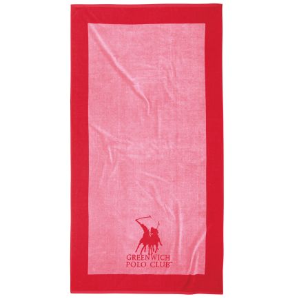 GREENWICH POLO CLUB ΠΕΤΣΕΤΑ ΘΑΛΑΣΣΗΣ 90Χ180 4000 PINK, RED