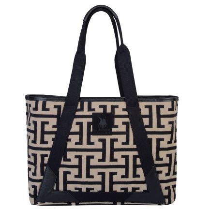 GREENWICH POLO CLUB ΤΣΑΝΤΑ ΘΑΛΑΣΣΗΣ 35Χ42Χ12 3840 BEIGE, BLACK