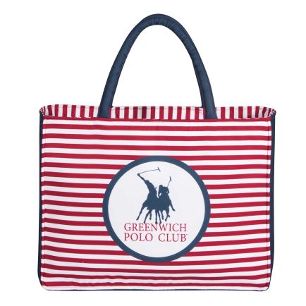 GREENWICH POLO CLUB ΤΣΑΝΤΑ ΘΑΛΑΣΣΗΣ 46X36 ESSENTIAL 4027 BLUE, RED