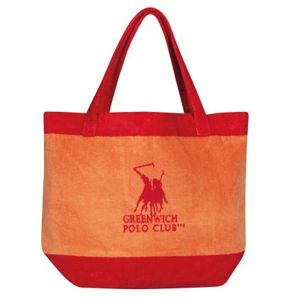 GREENWICH POLO CLUB ΤΣΑΝΤΑ ΘΑΛΑΣΣΗΣ 55Χ40 3860 CORAL, RED