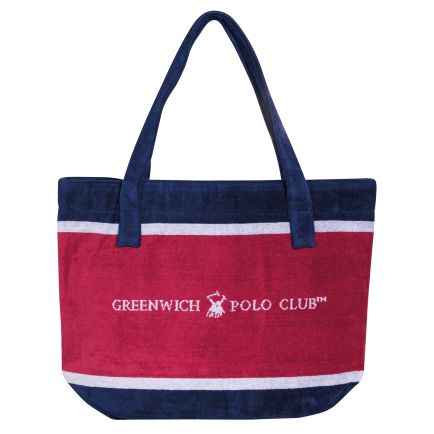GREENWICH POLO CLUB ΤΣΑΝΤΑ ΘΑΛΑΣΣΗΣ 55Χ40 3864 BLUE, RED
