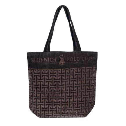 GREENWICH POLO CLUB ΤΣΑΝΤΑ ΘΑΛΑΣΣΗΣ 55Χ40 4004 BROWN