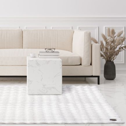 GREENWICH POLO CLUB ΧΑΛΙ 150X200 FAUX FUR 3111 WHITE