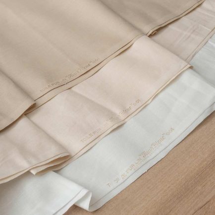 Ύφασμα Λινό Γαλλίας Fleur Bleue