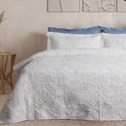 DAS HOME ΚΟΥΒΕΡΛΙ KING HAPPY 9659 WHITE