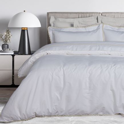 DAS HOME ΠΑΠΛΩΜΑΤΟΘΗΚΗ ΣΕΤ KING PRESTIGE 1708 WHITE