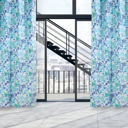 DAS HOME 2102 ΚΟΥΡΤΙΝΑ 140Χ260 ΜΕ ΤΡΟΥΚΣ