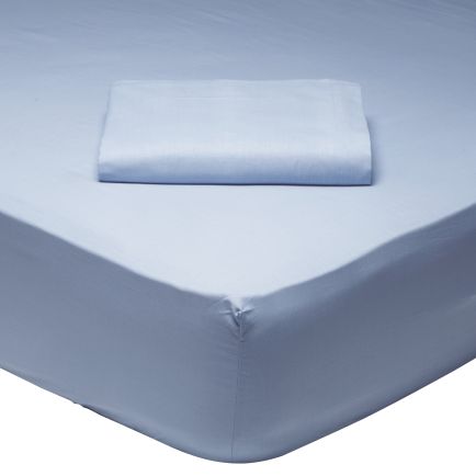 DAS HOME ΣΕΝΤΟΝΙ ΥΠΕΡΔΙΠΛΟ ΜΕ ΛΑΣΤΙΧΟ BABY BLUE 1005 BABY BLUE