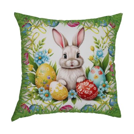 Μαξιλαροθήκη Πασχαλινή (45x45) Τυπωτή 49212 Ilis Home