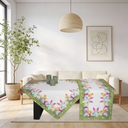 Πασχαλινό Καρρέ (85x85) Τυπωτό 49292 Ilis Home