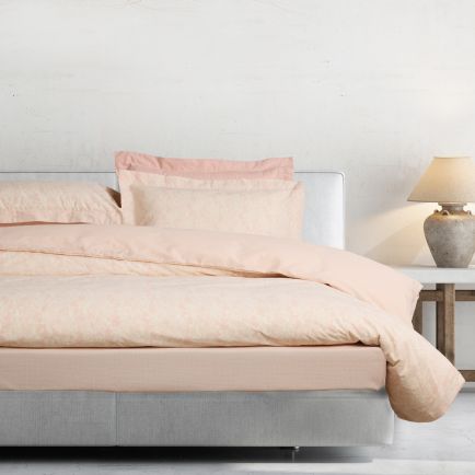 DAS HOME ΣΕΤ ΣΕΝΤΟΝΙΑ ΥΠΕΡΔΙΠΛΑ ΜΕ ΛΑΣΤΙΧΟ CASUAL 5441 IVORY, NUDE