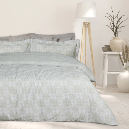 DAS HOME ΣΕΤ ΣΕΝΤΟΝΙΑ ΥΠΕΡΔΙΠΛΑ HAPPY 9673 TAUPE, WHITE