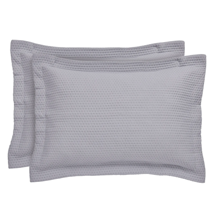 DAS HOME ΖΕΥΓΟΣ ΜΑΞΙΛΑΡΟΘΗΚΕΣ HAPPY GREY 9635 GREY