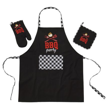 DAS HOME ΣΕΤ ΚΟΥΖΙΝΑΣ 3ΤΜΧ 0862 BLACK