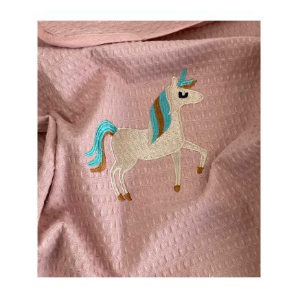 Βρεφική Κουβέρτα Πικέ Αγκαλιάς & Λίκνου (80x110) Zephyr Astron