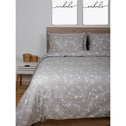 Σετ Σεντόνια Cotton Feelings 924 Grey Sunshine